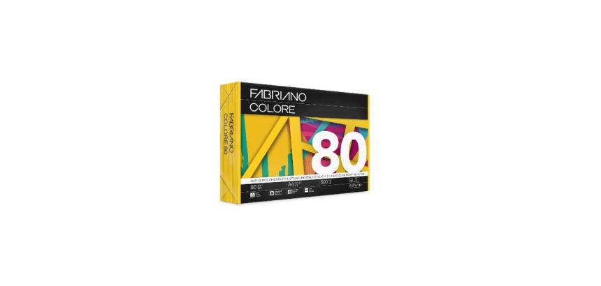 FABRIANO COLORE GIALLO - A4 80g 500 fogli