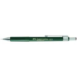 Portamine TK Fine 9715 verde  tratto 0 5 mm per scrivere e disegnare  con gommino e 3 mine Super-Polymer HB (Conf.10)