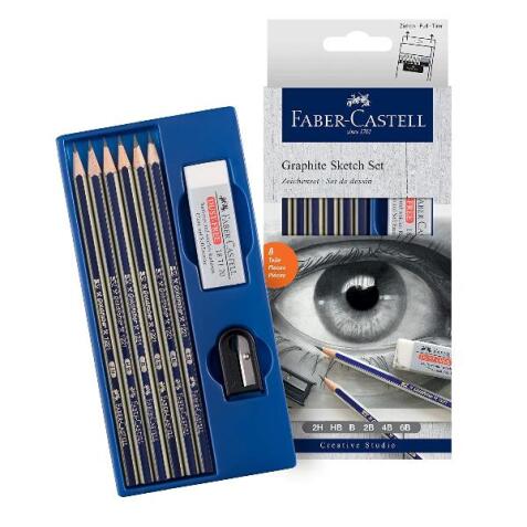 Goldfaber Graphite Sketch Set Faber Castell - grafite