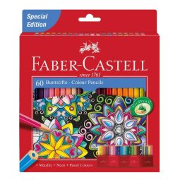 Gb_etui boite château de 60 crayons de couleur