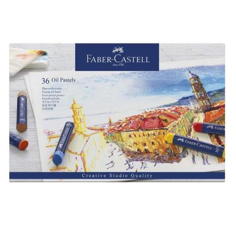 CF36  OIL PASTELS  COL. ASS