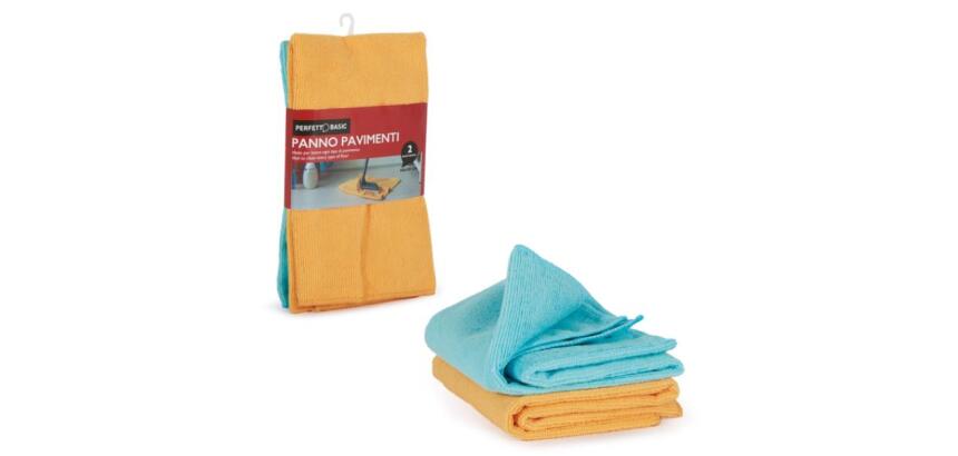 PANNI MICROFIBRA PAVIMENTO 40x40cm CONF.2