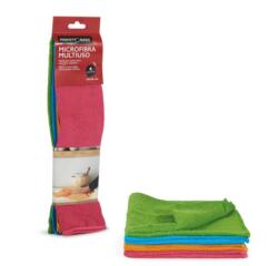 PANNO MICROFIBRA MULTIUSO 36x34cm CONF.4