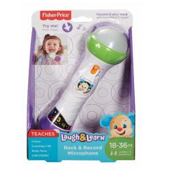 Fisher-Price Microfono Baby Rock Ridi & Impara, Giocattolo per Bambini 18+ Mesi
