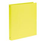 CF10 RACC. NEON IN ACTONE 4ANELLI TONDI DA 30MM  FORMATO INTERNO 22X30 CM  FORMATO ESTERNO 27X32 CM  GIALLO FLUO