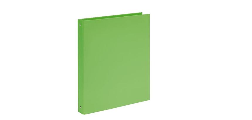 CF10 RACC. NEON IN ACTONE 4ANELLI TONDI DA 30MM  FORMATO INTERNO 22X30 CM  FORMATO ESTERNO 27X32 CM  VERDE FLUO