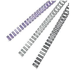 Dorsi metallici 21 anelli dorso 10 mm argento (conf.100)