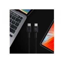 Cable  PowerStream USB-C - USB-C 200cm with Power Delivery (60W) 480 Mbps Ultra Charge QC 3.0