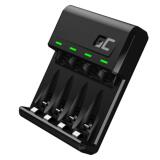 Green Cell GC VitalCharger Ni-MH AA and AAA battery charger with Micro USB and USB-C port