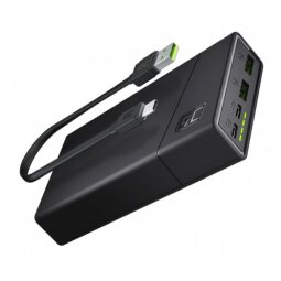 Power Bank Green Cell GC PowerPlay20 20000mAh with fast charging 2x USB Ultra Charge and 2x USB-C Power Delivery 18W