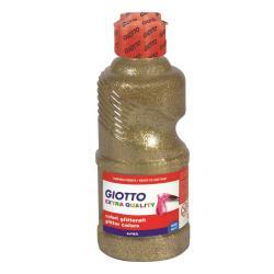 EN_Tempera escolar giotto purpurina glitter 250 ml oro