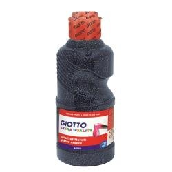 EN_Tempera escolar giotto purpurina glitter 250 ml azul oscuro