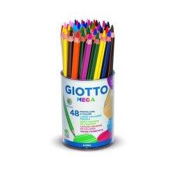 EN_GIOTTO MEGA CRAYON COUL 48X