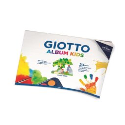 CF5 Album KIDS  30 fogli carta bianca a grana fine 200g/m A4