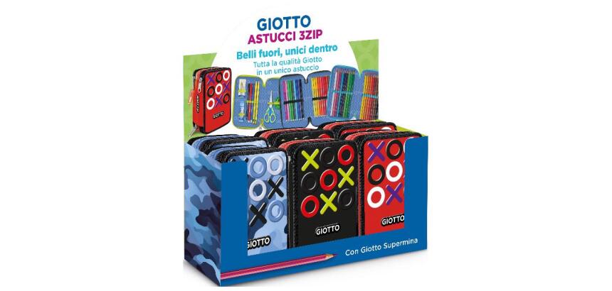 ASTUCCI A 3 SCOMPARTI TRIS - ESPOSITORE