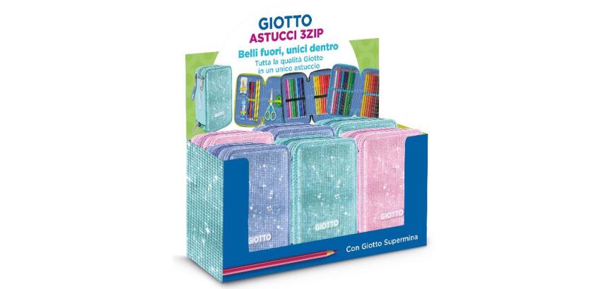 ASTUCCI A 3 SCOMPARTI CRYSTAL - ESPOSITORE