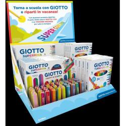 ESP 10 SUPERMINA 12PZ + 5 SUPERMINA 24 PZ + 10 TURBOCOLOR 12 PZ + 5 TURBOCOLOR 24 PZ + 40 GIOTTO HAPPY GOMMA