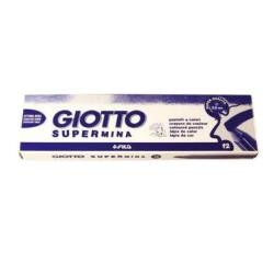 GIOTTO Matita colorata Supermina rosa fluo– 12 pezzi