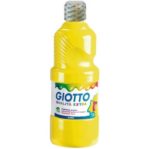 GIOTTO TEMPERA PRONTA QUALITÀ EXTRA 500ML GIALLO PRIMARIO