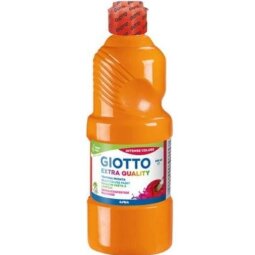 GIOTTO TEMPERA PRONTA QUALITÀ EXTRA 500ML ARANCIONE