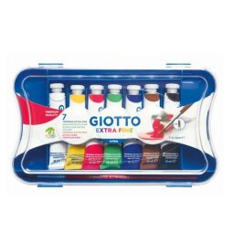 Tubi Giotto Tempera 12 ml - Confezione da 7 Pezzi