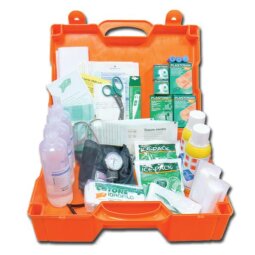 Kit primo soccorso grande, valigetta in plastica 1