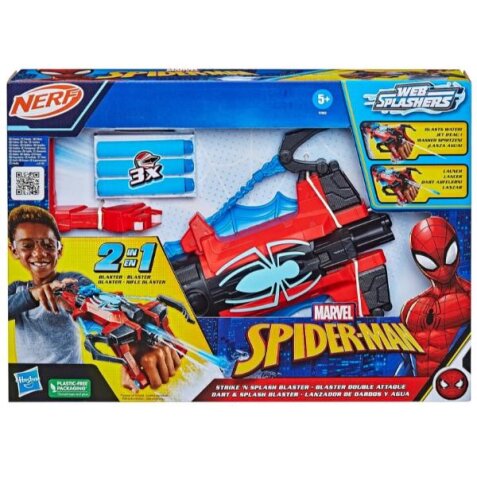 Marvel Blaster Nerf Strike 'N Splash di Spider Man