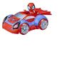 Hasbro Marvel - Spidey e i suoi fantastici amici, veicolo Web-Crawler con tecnologia Glow Tech