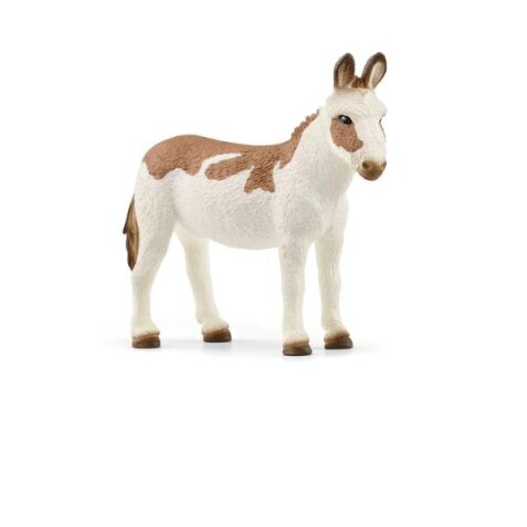 SCHLEICH - ASINO AMERICANO PEZZATO