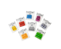 Portamonete - PVC - 50 cent - verde - HolenBecky - blister 20 pezzi