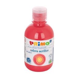 Tempera vermiglione acrilica in bottiglia da 300g