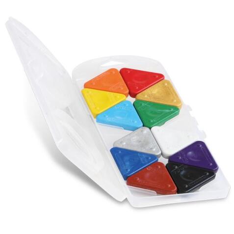 TRIANGOLI DI CERA SUPER RESISTENTI - 12 COLORI