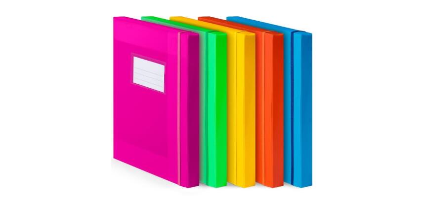 CARTELLA PROGETTO ELASTICO COLORI ASSORTITI