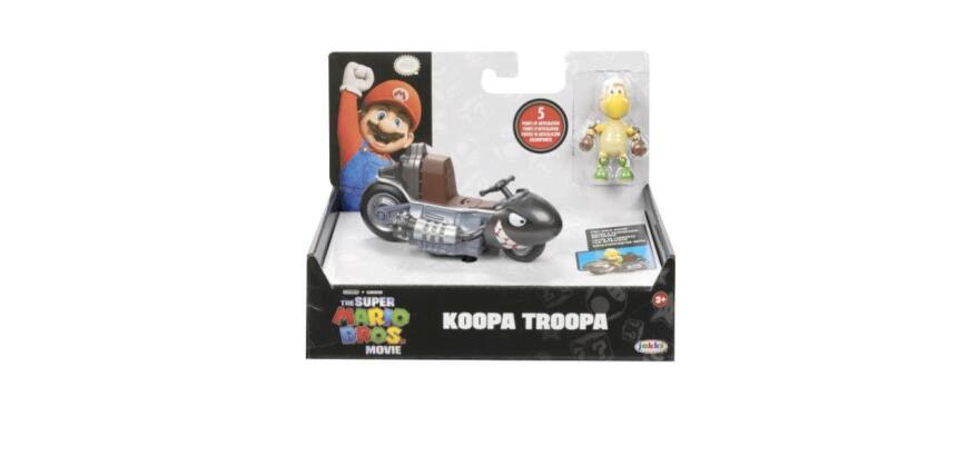 Super Mario Movie personaggi 6 cm con Kart assortimento
