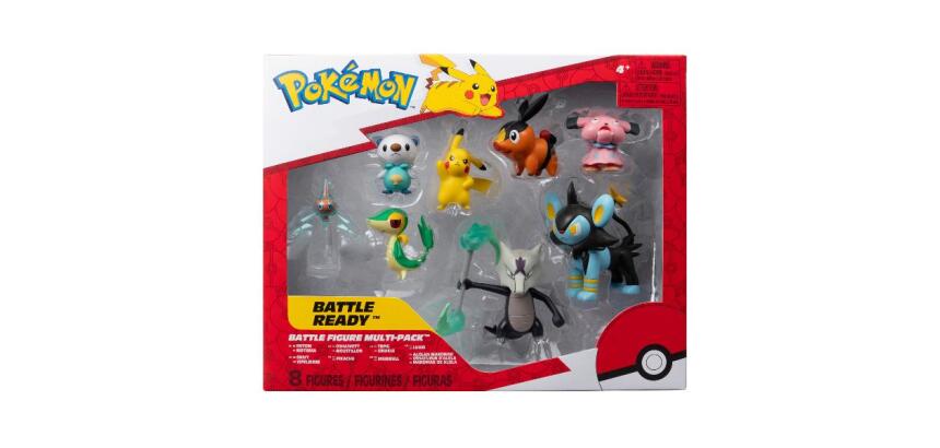 PKMN confezione deluxe 8 personaggi (Assortimento) 4