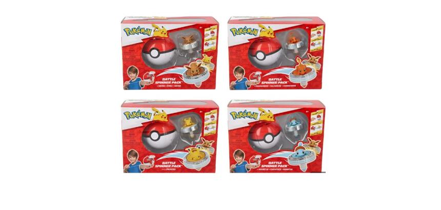PKMN trottola personaggio e Pokè Ball lanciatore