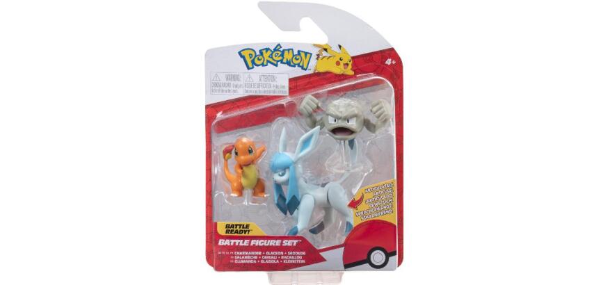 Pokémon Battle Figure Set 3 personaggi (Assortimento) 2