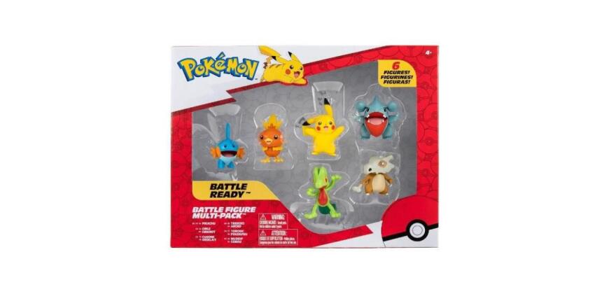 Pokemon confezione deluxe 6 personaggi ass. 2