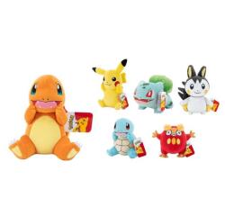 Pokemon  peluche cm 20 ass ass 6 Espositore banco