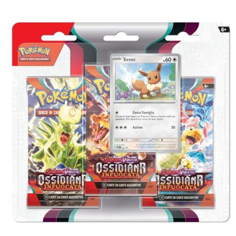 PKMN - BLISTER 3 BUSTE +1 CARTA PROMO - Scarlatto e Violetto 03