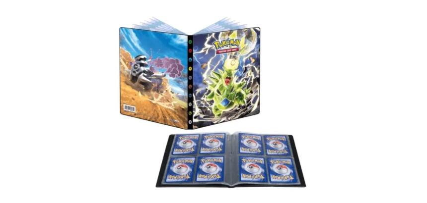 PKMN  Album 10 Pag. 4 tasche - Scarlatto e Violetto - 03