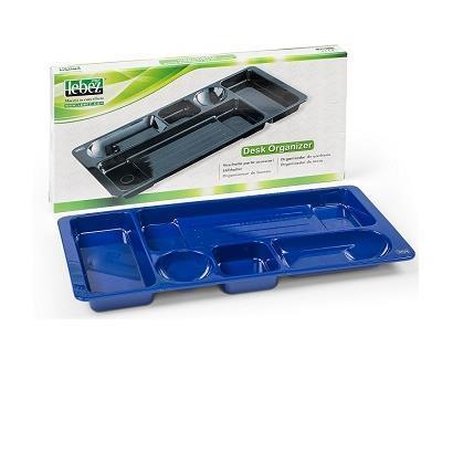 DESK ORGANIZER TRASPARENTE IN ABS CON DISPENSER PER NASTRI DA 33  METRIFORMATO 20X8X12 su