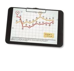 TABELLA PORTABLOCCO ORIZZONTALE NERA