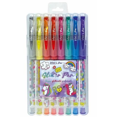 CF8 PENNE GEL GLITTERATE UNICORNO