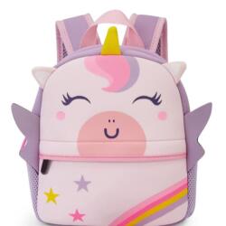 Zainetto baby bag in neoprene colorato   4 soggetti assortiti misura 26 x 32 x 10 cm