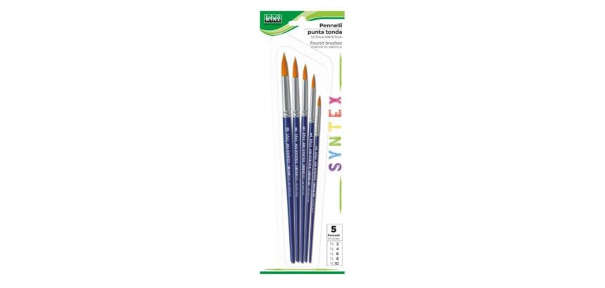 PENNELLO SYNTEX TONDO BL.5 PZ.