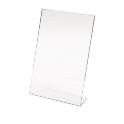 PORTADEPLIANT ACRILICO 15X20 VERTICALE
