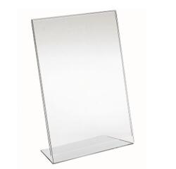 PORTADEPLIANT ACRILICO 20X30 VERTICALE