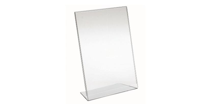 PORTADEPLIANT ACRILICO 20X30 VERTICALE
