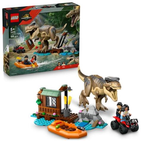 Fuga sul fiume dal T. rex